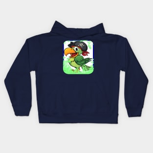 loro, amante de los loros, loro regalo, dueño de loro, loro gracioso, parrot, parrot lover, parrot gift, parrot owner, parrot funny Kids Hoodie